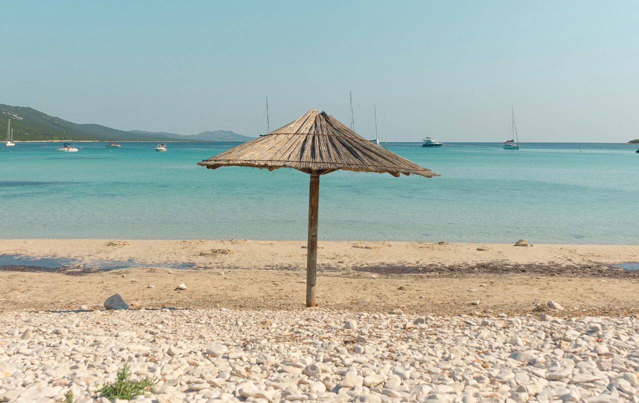 Beach in Sakarun bay