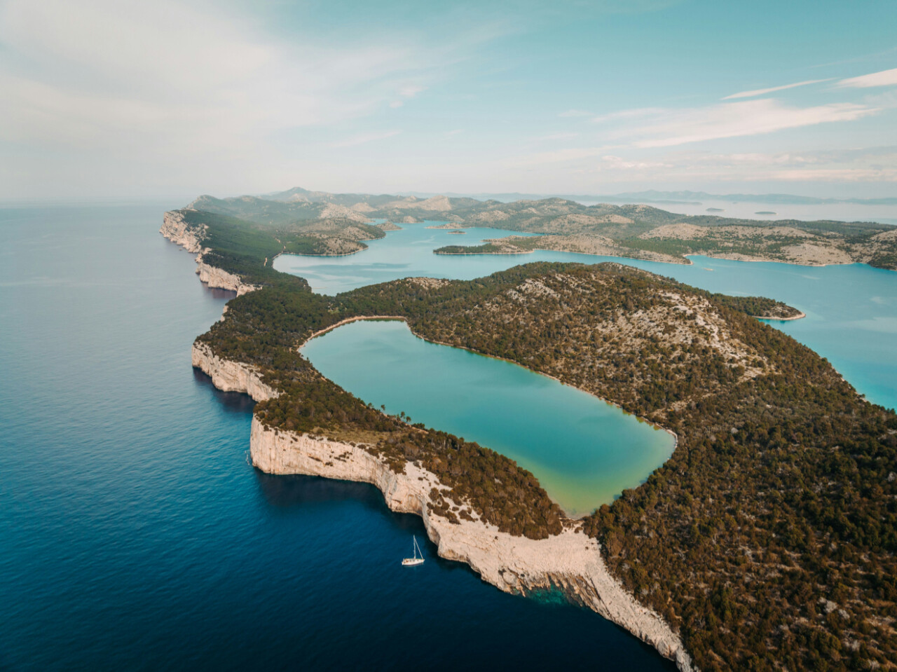 Kornati archipelago in Zadar region