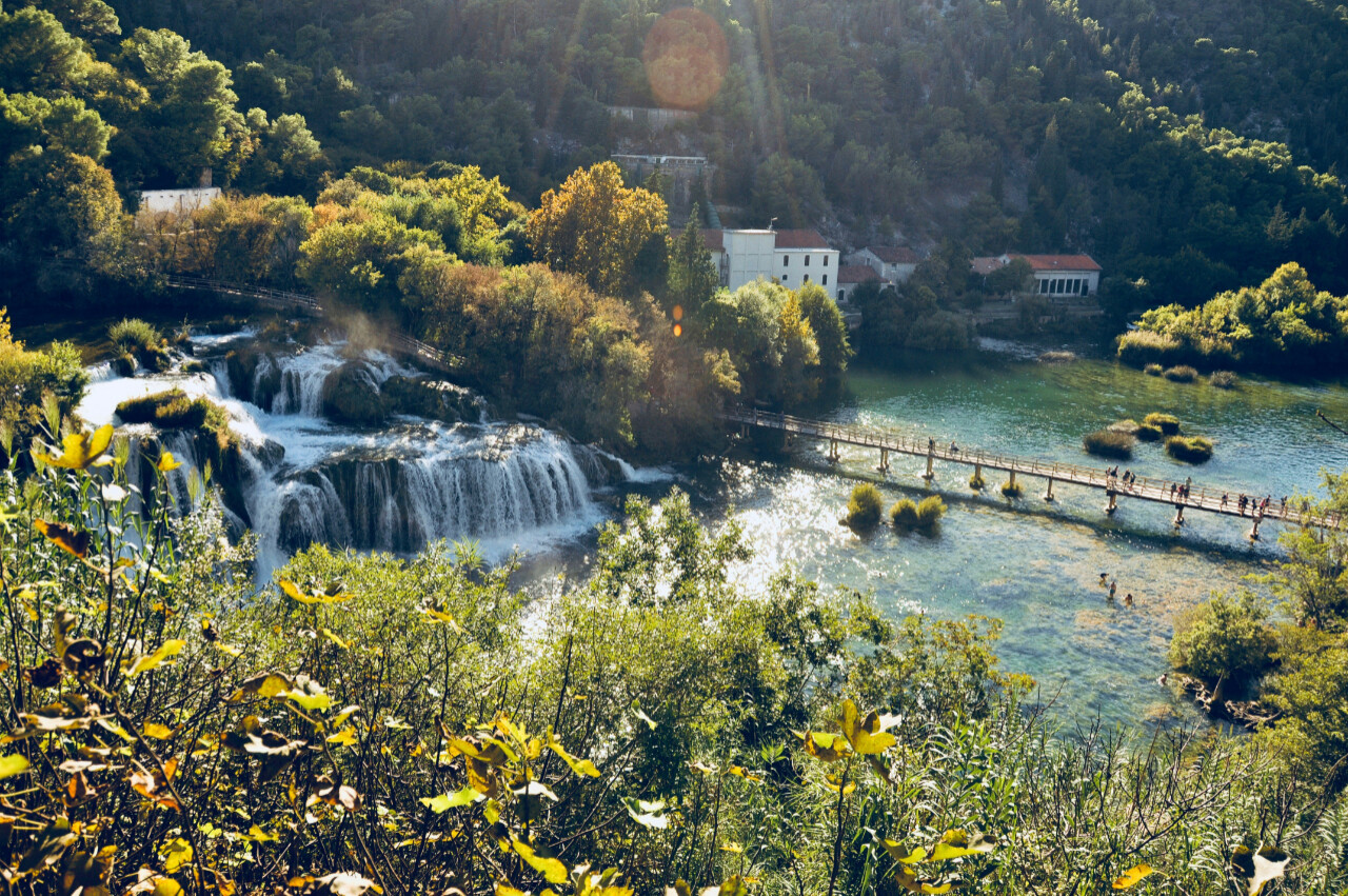 Waterfalls of Krka, Skradin, Croatia