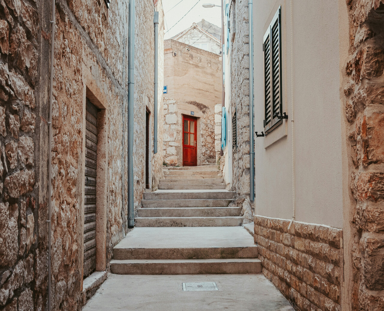 Street in Tisno