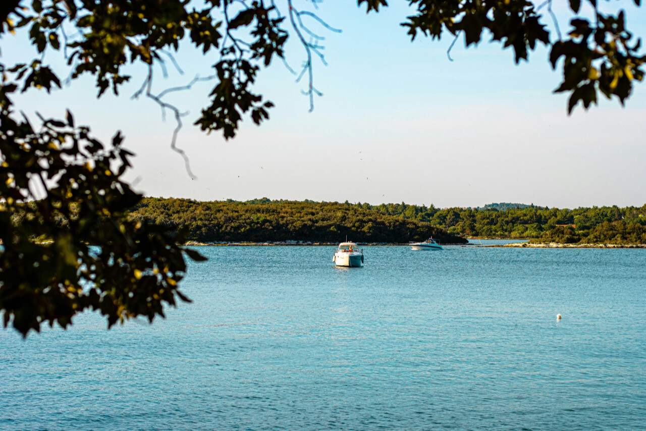 Motor boats in Vrsar