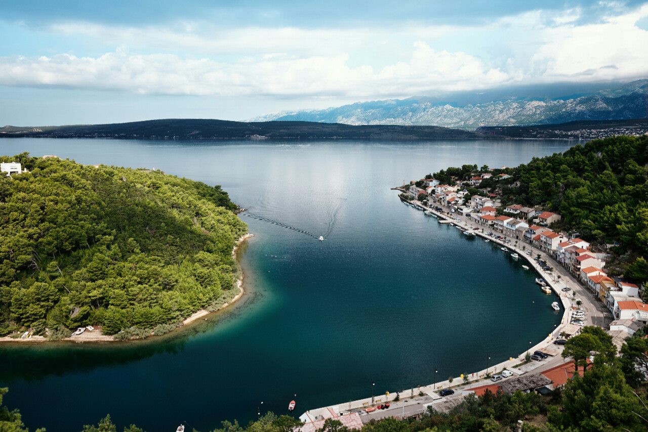 A view of Novigrad from top