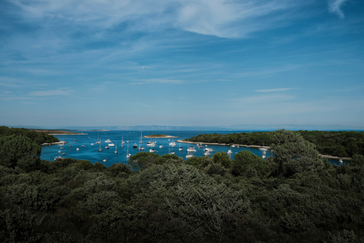 Portic bay in Istria