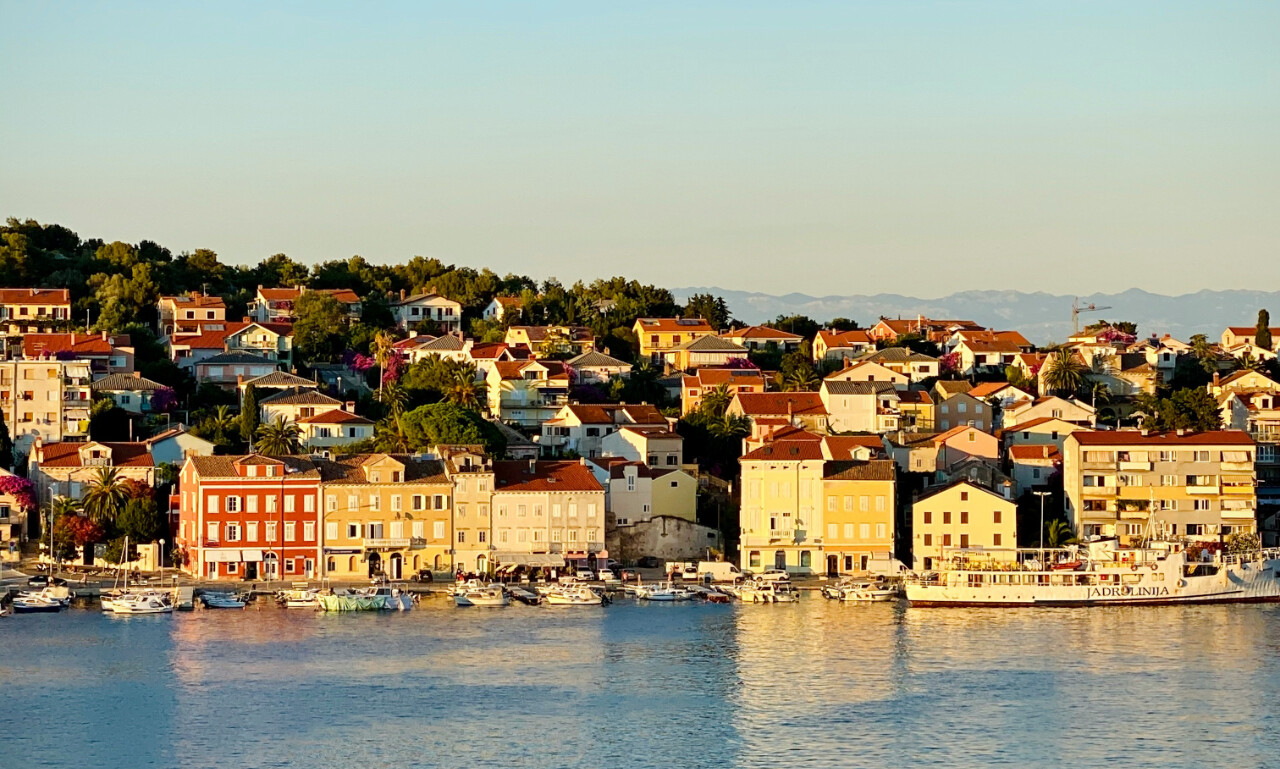 Natural port of the island of Mali Losinj